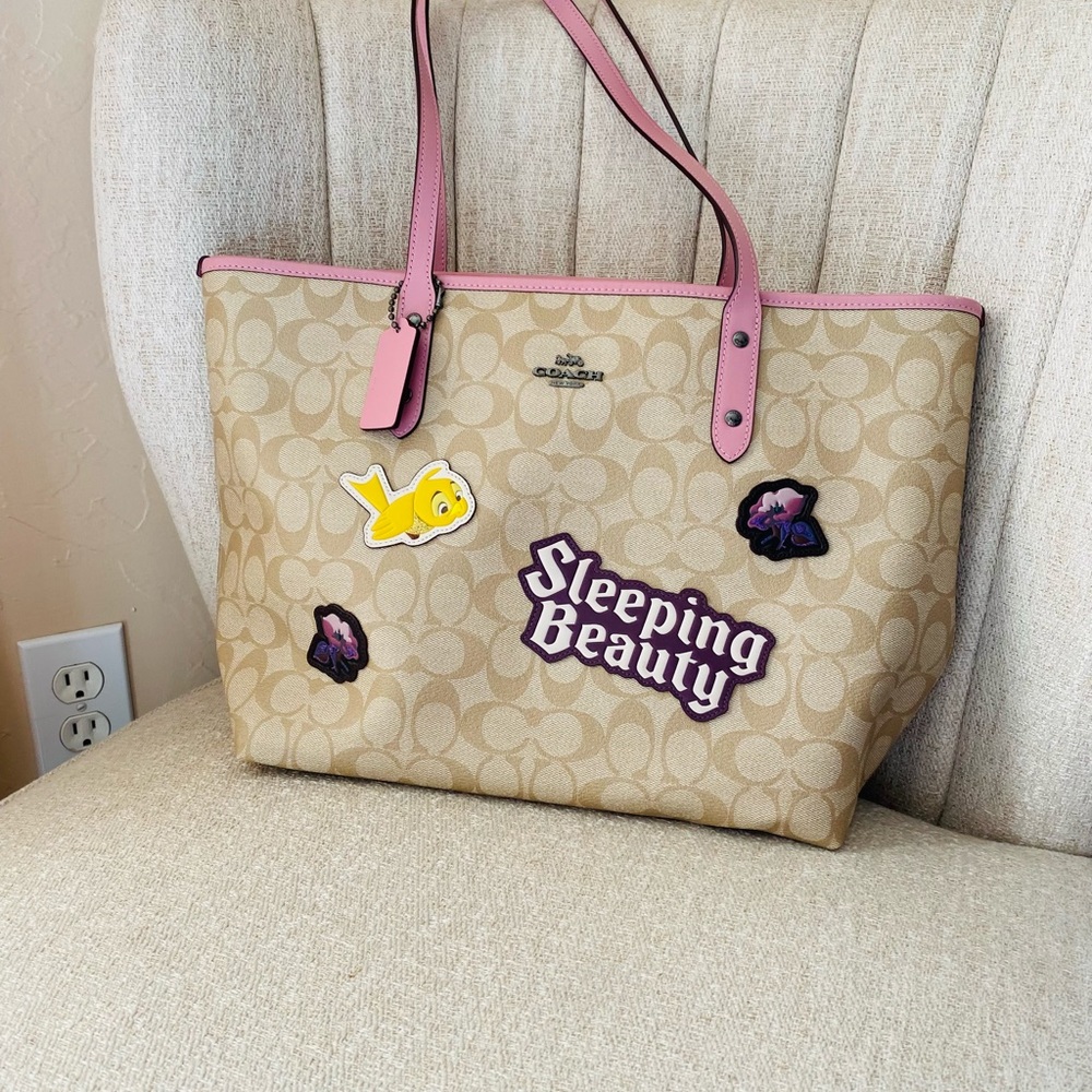 Sleeping Beauty Coach Tote